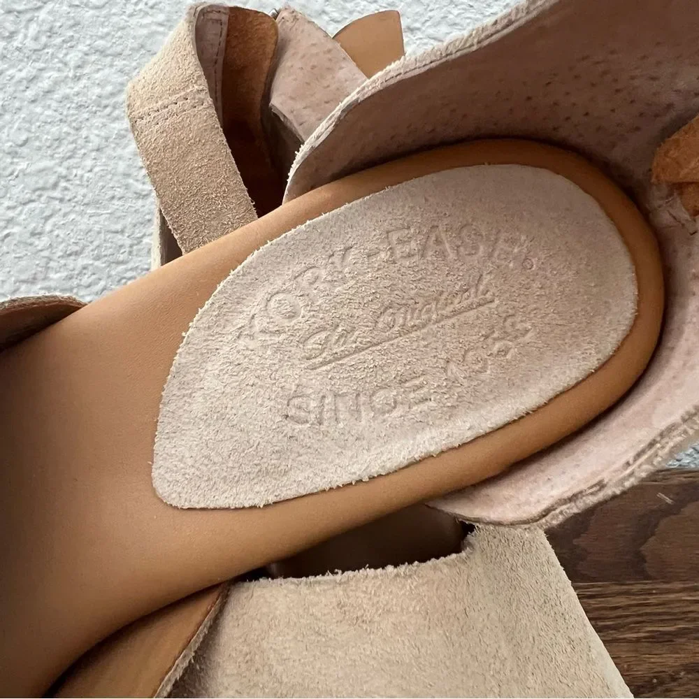 KORK-EASE Gazania Strap Sandals Suede Size 10